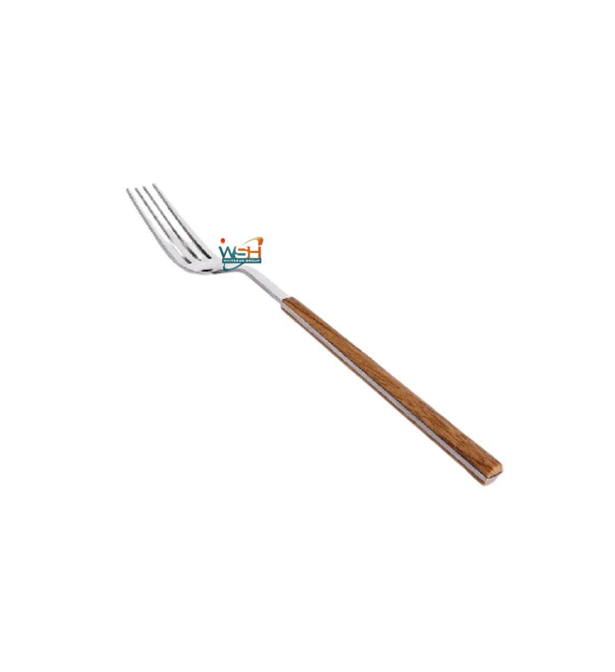 Whitesun 12 Piece table forks with wooden handle
