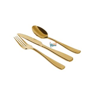 Whitesun 6 pc golden dinner set