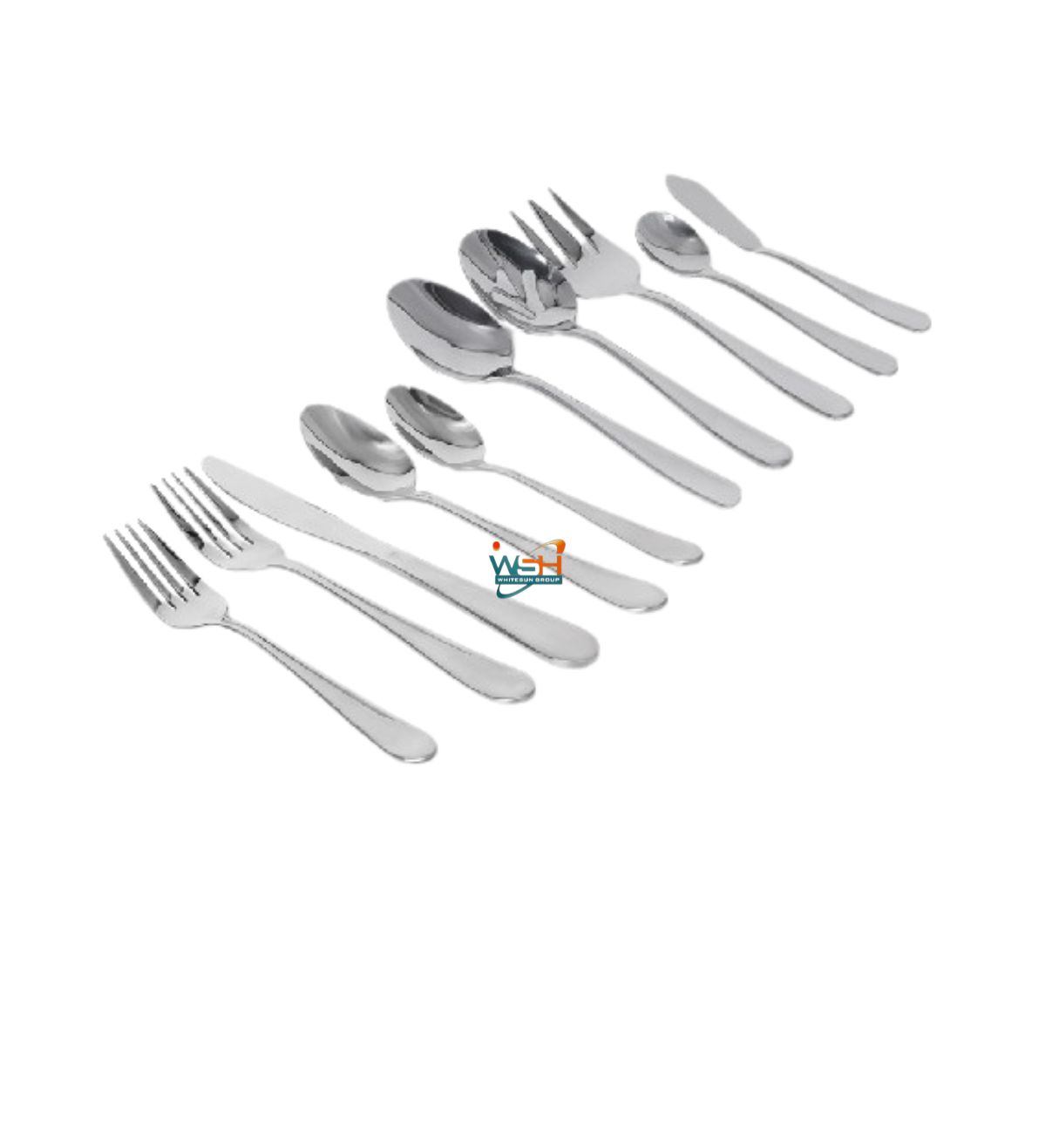 Whitesun 45 piece dinner set