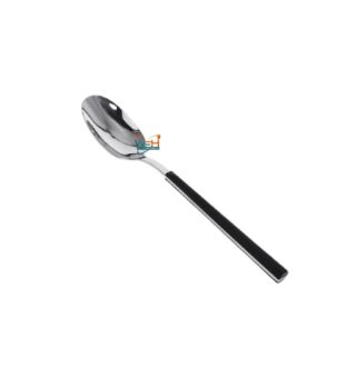 Whitesun 12 Pieces spoon set with black handles