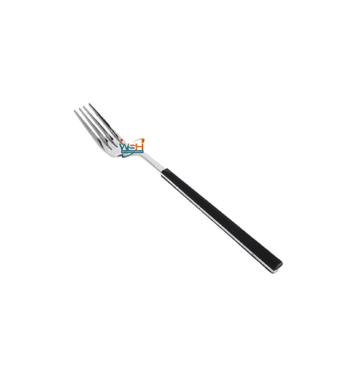 Whitesun 12 pieces fork set with black handles