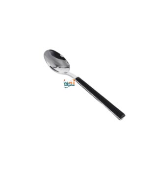 Whitesun 12 pieces small spoons with black handles