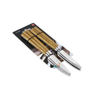 Whitesun stainless steel table knives with wooden handle