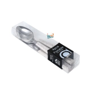 F055 pitted octagonal handle 4PCS/machine polish 1.0/ white sprinkled dots