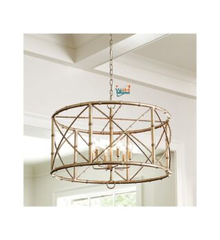 Bamboo 6-Light Chandelier