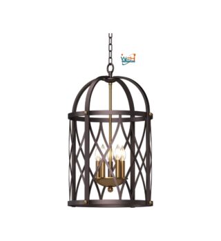 Volume Lighting V5205 5 Light 17" Wide Taper Candle Chandelier - Brushed Black / Brushed