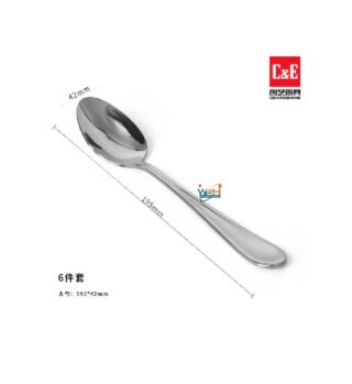 6 Pieces spoon set