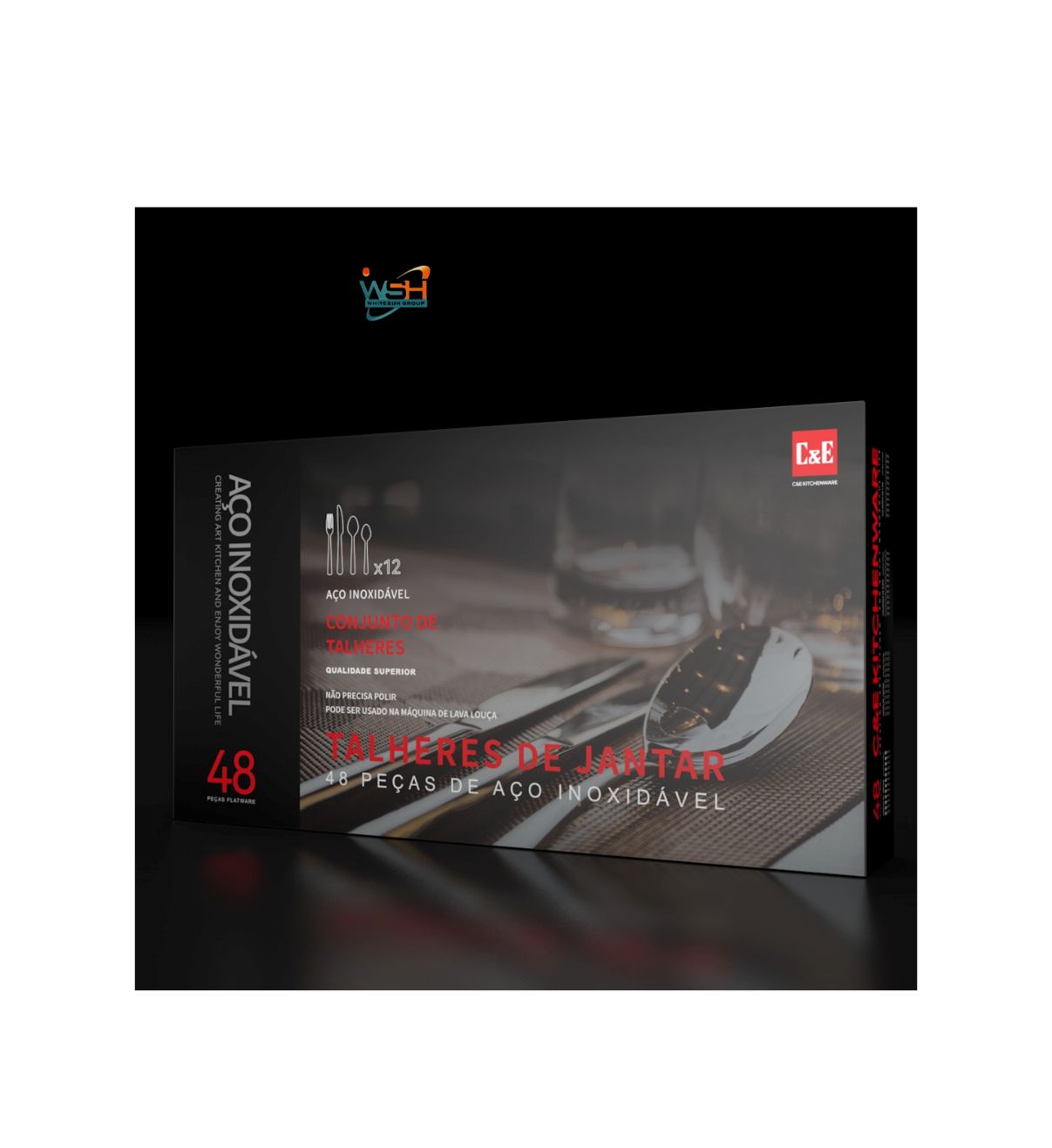 Whitesun 48 piece dinner set - Image 2