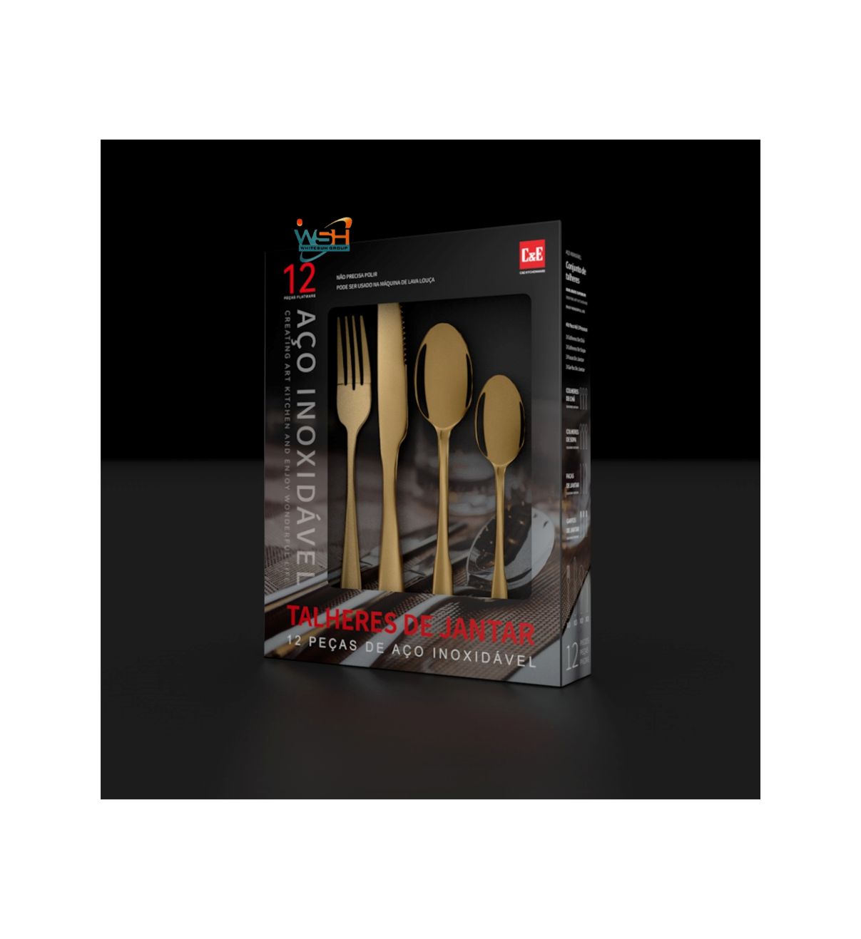 Whitesun 12 Piece dinner set - Image 2