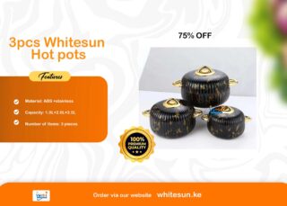 3pcs Whitesun Hot pots