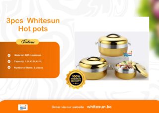 3pcs Whitesun Hot pots