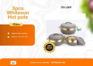 3pcs Whitesun Hot pots