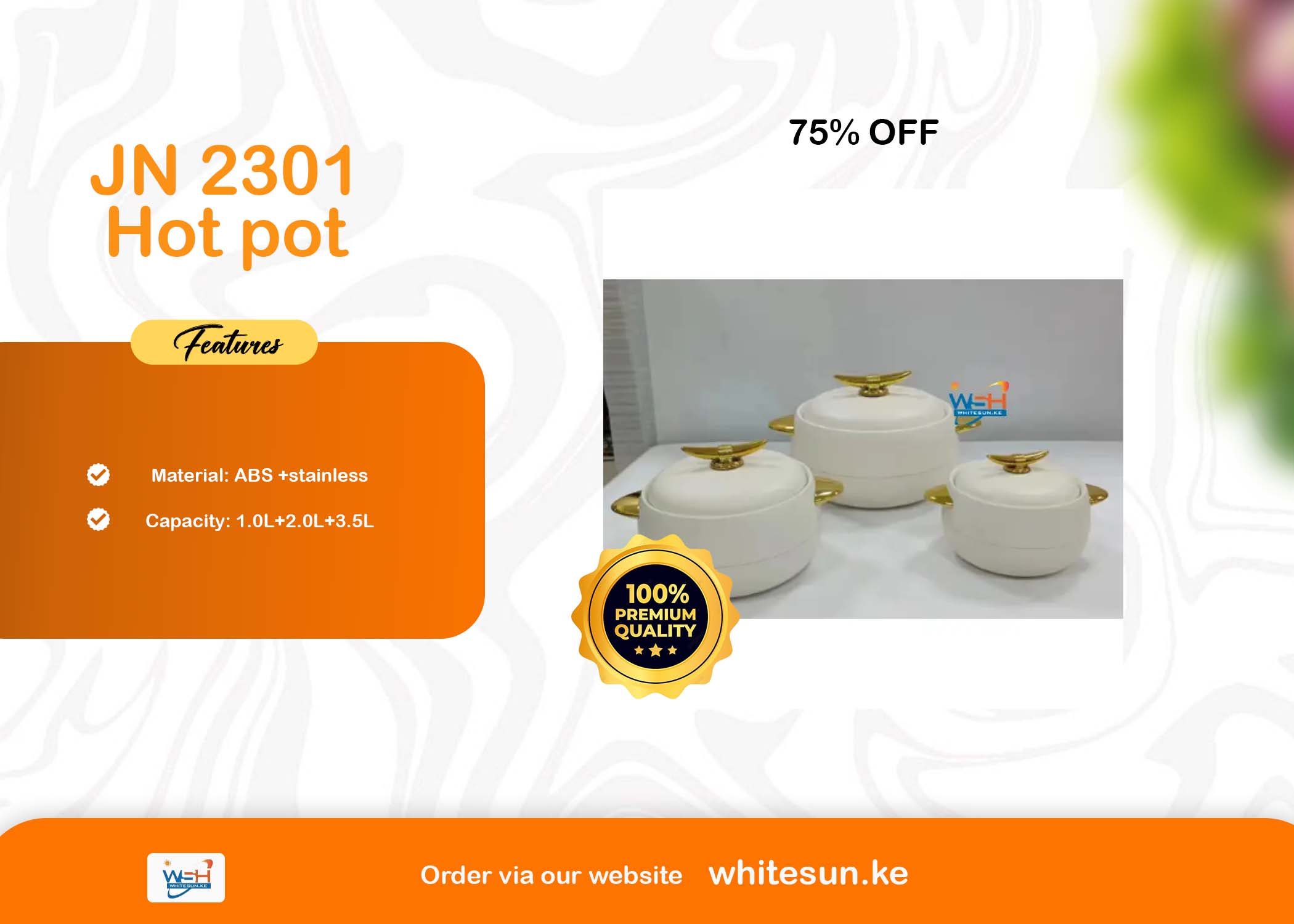 JN 2301 Hot pot