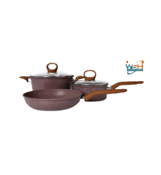 5-piece Nonstick C&E Kitchenware Cookware Set