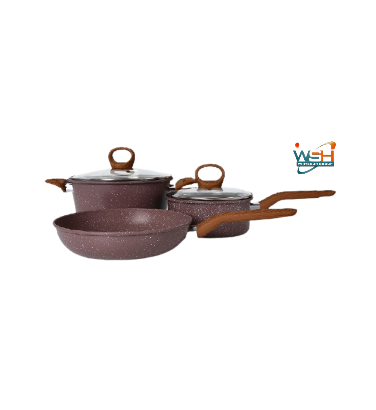 5-piece Nonstick C&E Kitchenware Cookware Set