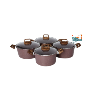 C&E Kitchenware 8 pcs Granite cookware set