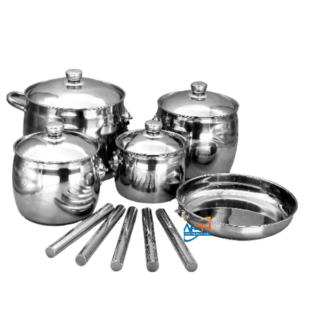 9PCS COOKWARE SET( removable handle)