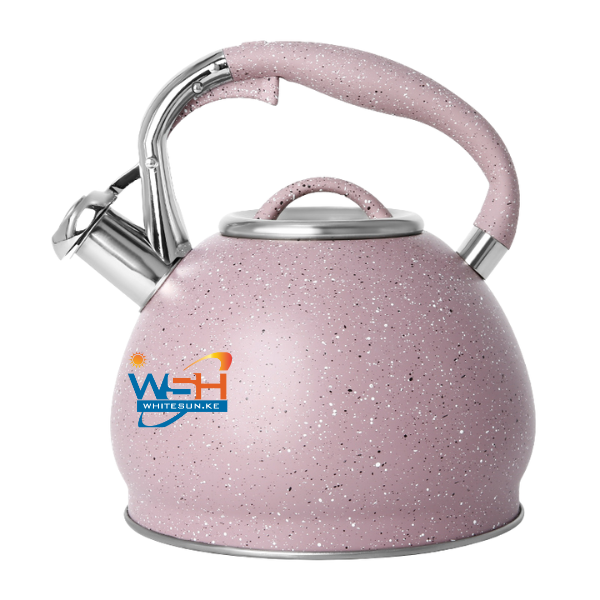 Aluminium die-casting Double Bottom Whistle Kettle