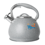 Aluminium die-casting Double Bottom Whistle Kettle