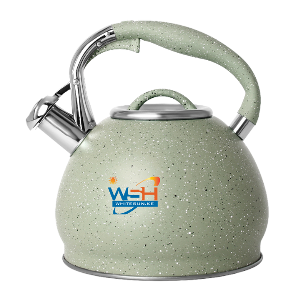 Aluminium die-casting Double Bottom Whistle Kettle