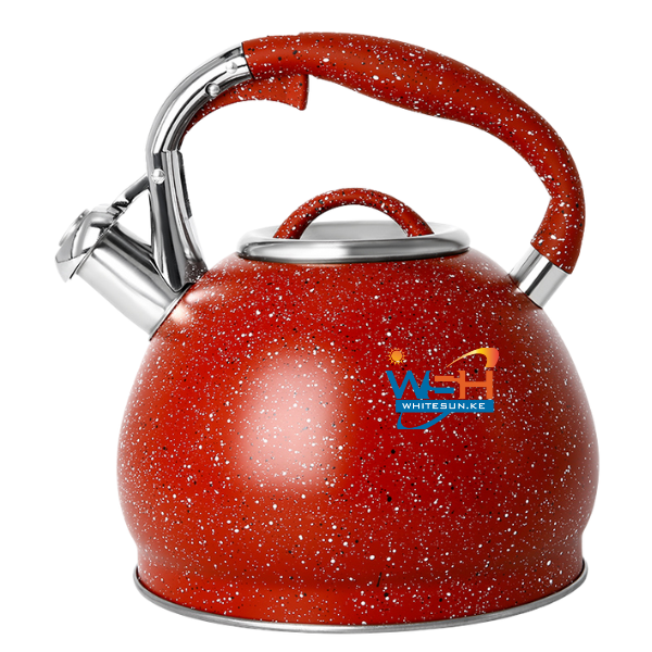 Aluminium die-casting Double Bottom Whistle Kettle