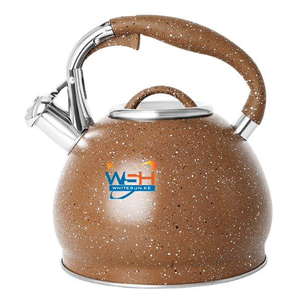 Aluminium die-casting Double Bottom Whistle Kettle