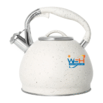 Aluminium die-casting Double Bottom Whistle Kettle