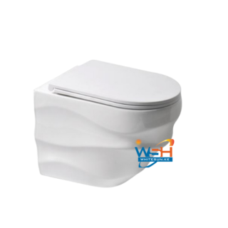 Wall Hung Toilet, P-Trap:180mm Roughing in