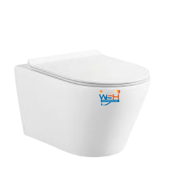 Wall Hung Toilet, P-Trap:180mm Roughing in