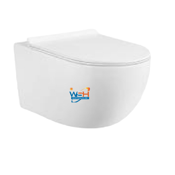 Wall Hung Toilet, P-Trap:180mm Roughing in