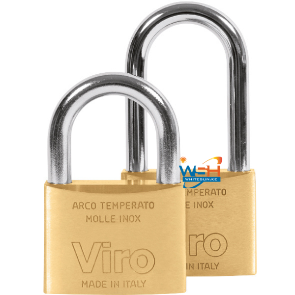 VIRO 298 RECTANGULAR PADLOCK 20 MM