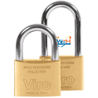 VIRO 313 LONG SHACKLE RECTANGULAR PADLOCK 50MM