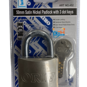 ORIV 402 CYLINDRICAL PADLOCK 50MM