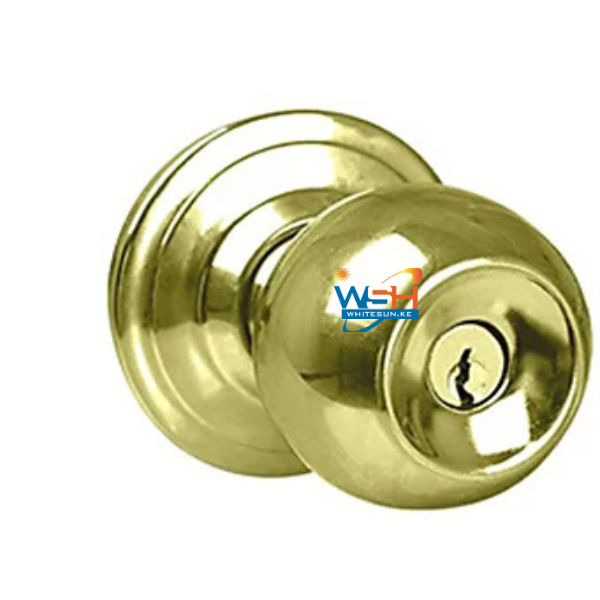 PRESTO KNOB LOCK (GOLD FINISH)