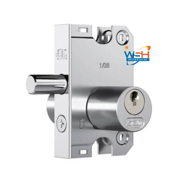 GLASS SLIDING DOOR LOCK 2003 OVAL CYLINDER 3KEYS