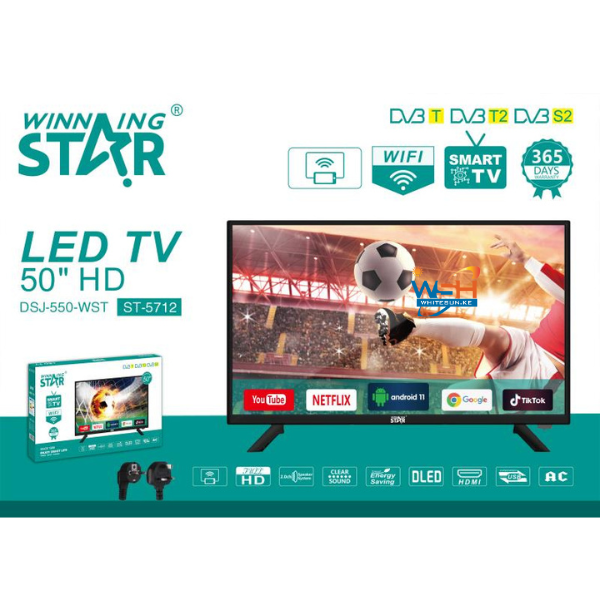 50-Inch 4K LED Intelligent TV