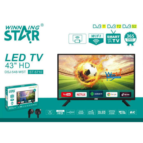 43-Inch 4K LED Intelligent TV