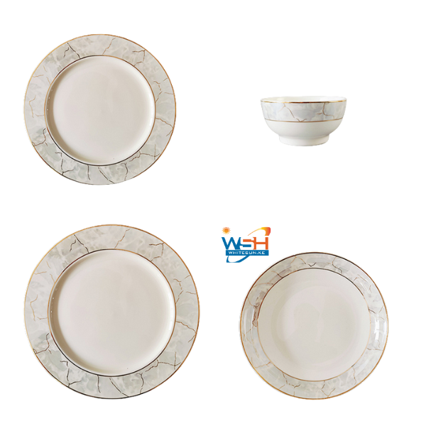 Whitesun 24 PC's set of Dining plates