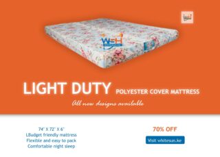 JI-SORT! LIGHT DUTY POLYESTER COVER MATTÂ 74" X 72" X 6"