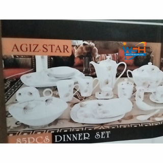 Agiz Star 85pcs Porcelain Dinner Set