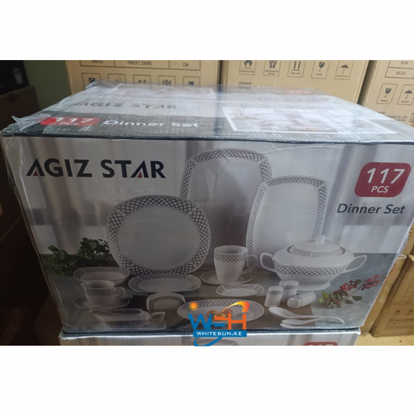 Agiz Star 117 pcs Porcelain Dinner Set