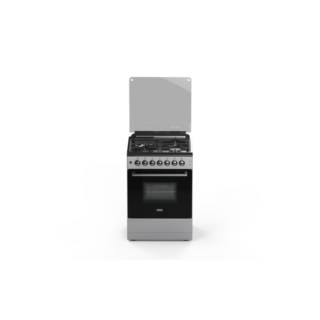 SO631DKESLBSS 60x60cm SOLSTAR FREE STANDING OVEN, Silver