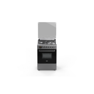 SOLSTAR 60x60cm ELITE LINE-HIGH END-WOK Burner - SO631DKHINBSS, Inox,