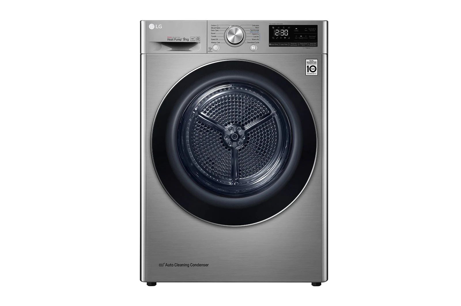 LG 9Kg Dual Inverter Heat Pump Dryer | ThinQ | VCM | Eco Hybrid™