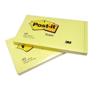 Post it Sticky Note Pads 5'x3' yellow