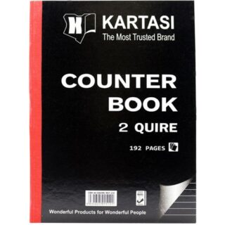 KARTASI Counter Book A4 Size 2quire 192 Pages