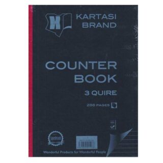KARTASI COUNTER BOOKS 3 QUIRE 288 pages
