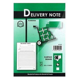 Delivery Book softcover A5
