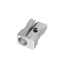 metallic pencil sharpener