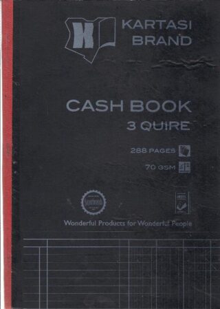 CASH BOOK 3QUIRE KARTASI
